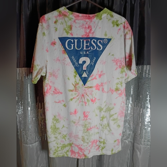 Tie Dye Guess Shirt - Picture 7 of 10
